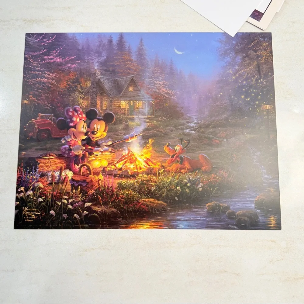 Disney Mickey and Minnie Sweetheart Collection by Thomas Kinkade Studios